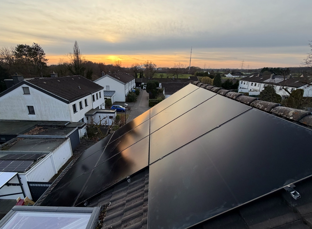 Photovoltaikanlage Einfamilienhaus