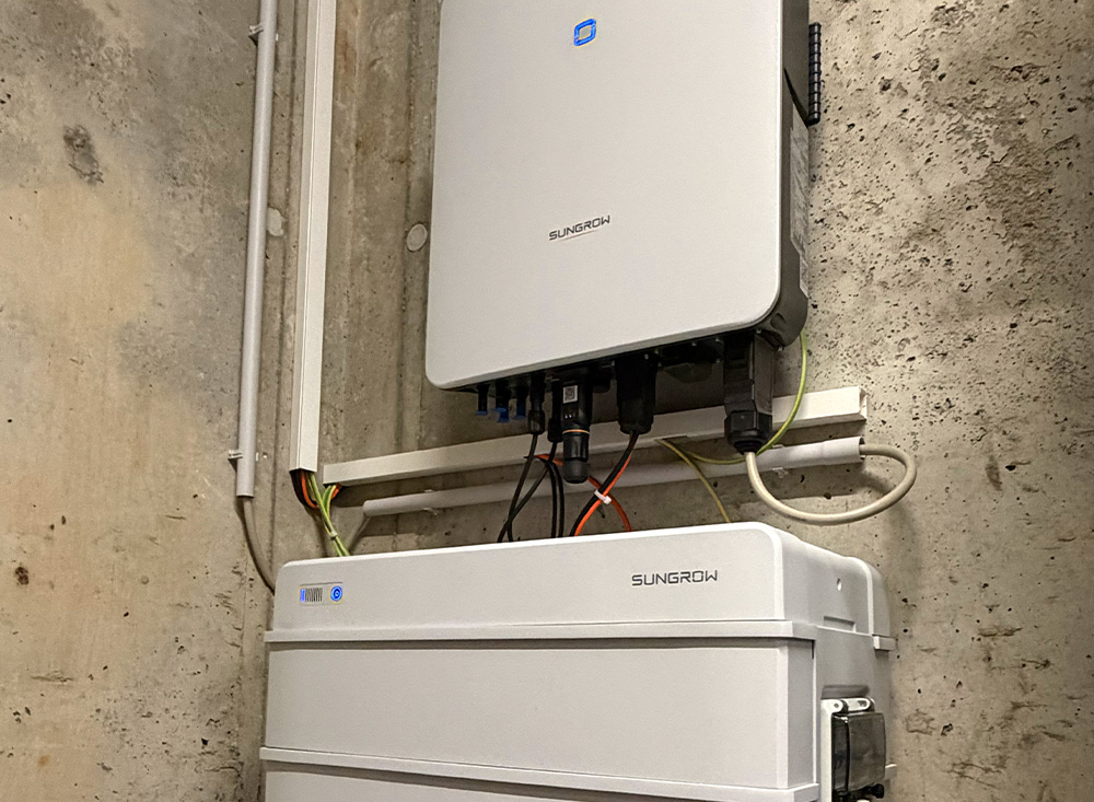Sungrow Wechselrichter mit Speicher